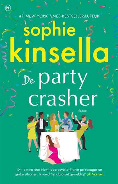 De partycrasher, Sophie Kinsella - Paperback - 9789044364460