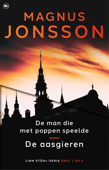 De man die met poppen speelde en De aasgieren _2 Scandinavische topthrillers in 1, Magnus Jonsson - Paperback - 9789044366631