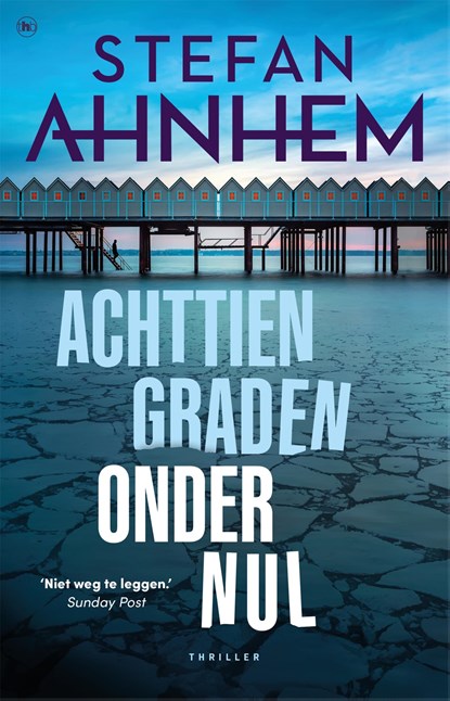 Achttien graden onder nul, Stefan Ahnhem - Paperback - 9789044368239