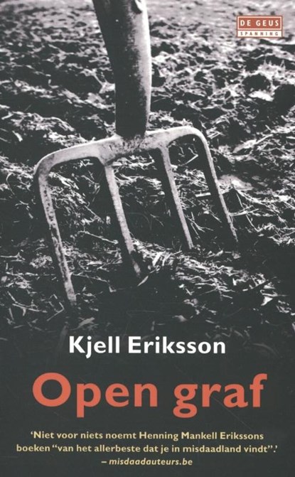 Open graf, Kjell Eriksson - Paperback - 9789044520330