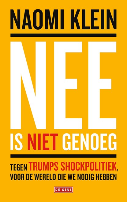 Nee is niet genoeg, Naomi Klein - Ebook - 9789044539318