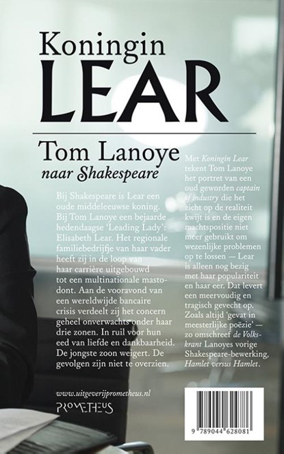 Koningin Lear, Tom Lanoye - Gebonden - 9789044628081