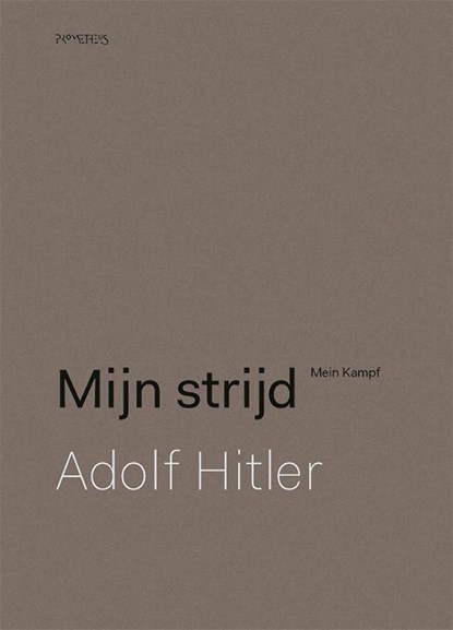 Mijn strijd, Adolf Hitler - Gebonden - 9789044635867
