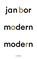 Modern modern, Jan Bor - Paperback - 9789044638301