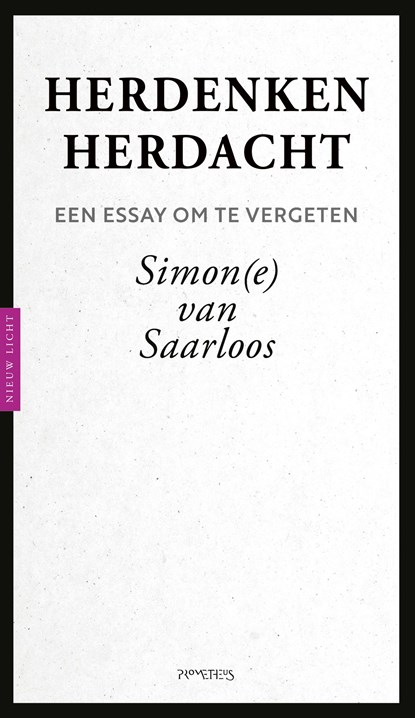 Herdenken herdacht, Simone van Saarloos - Ebook - 9789044639742