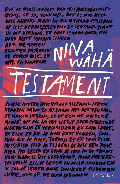 Testament, Nina Wähä - Ebook - 9789044642896