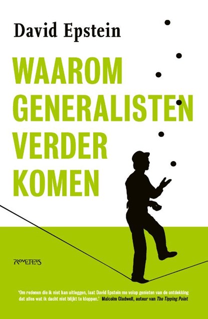 Waarom generalisten verder komen, David Epstein - Paperback - 9789044643657