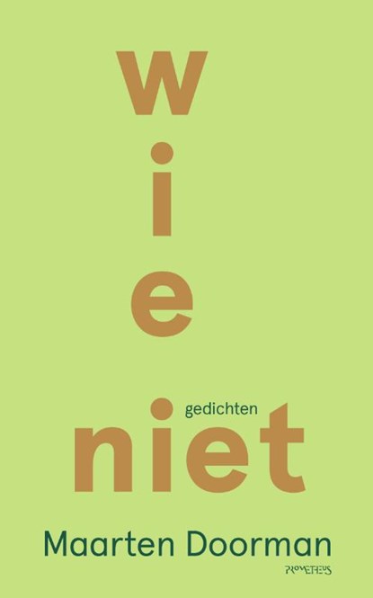 Wie niet, Maarten Doorman - Paperback - 9789044649468