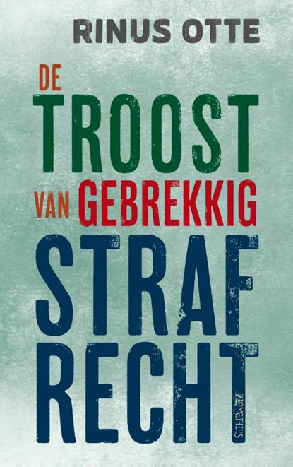 De troost van gebrekkig strafrecht, Rinus Otte - Paperback - 9789044653250