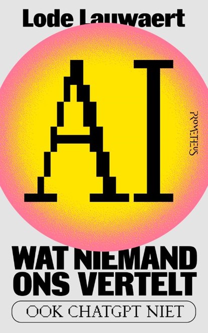 AI, wat niemand ons vertelt, Lode Lauwaert - Paperback - 9789044656695