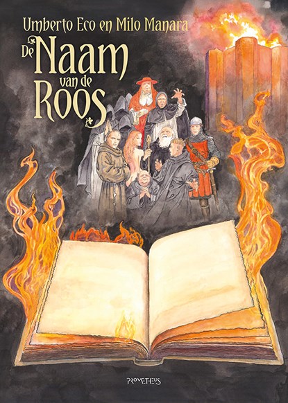 De naam van de roos graphic novel 2, Umberto Eco ; Milo Manara - Paperback - 9789044657401
