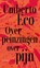 Overpeinzingen over pijn, Umberto Eco - Gebonden - 9789044661897