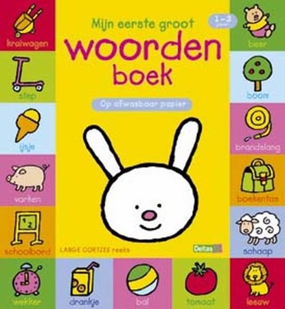 Lange oortjes Mijn eerste groot woordenboek, ENGELEN, Anita  & UITGEVERIJ, Zuidnederlandse - Gebonden - 9789044708561