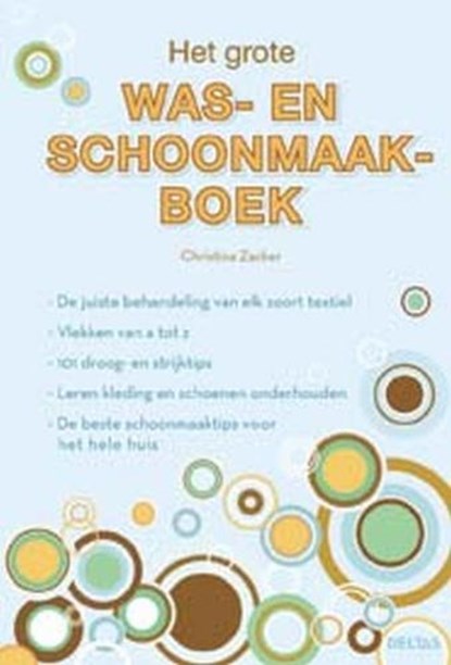 Het grote was- en schoonmaakboek, ZACKER, C. - Gebonden - 9789044716719