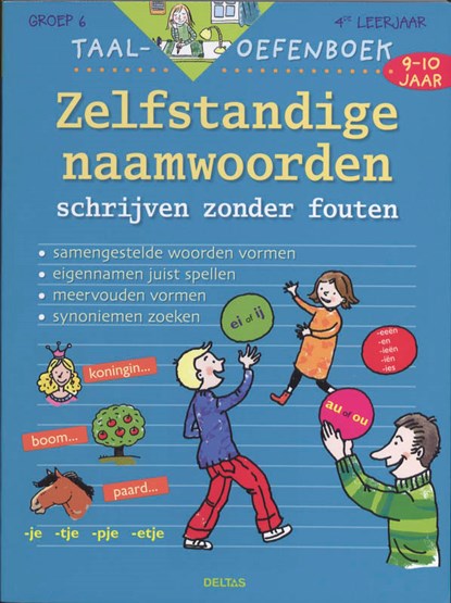 Taal-oefenboek Zelfstandige naamwoorden 61, K. Bastin - Paperback - 9789044723236