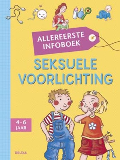 Allereerste infoboek - Seksuele opvoeding (4-6 j.), Isabelle Fougere - Gebonden - 9789044723632