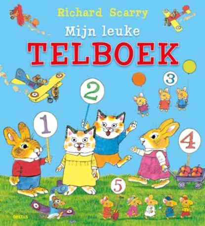 Mijn leuke telboek, Richard Scarry - Gebonden - 9789044729603