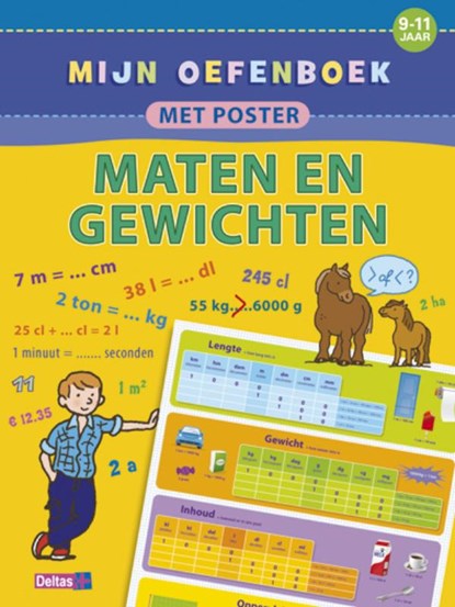 Mijn oefenboek Maten en gewichten 9-11 jaar, Moniek Vermeulen - Paperback - 9789044730456