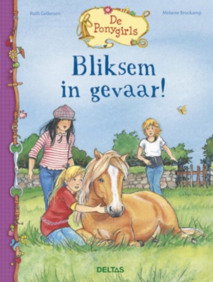 De Ponygirls- Bliksem in gevaar! vanaf 7 jaar, Ruth Gellersen ; Melanie Brockamp - Gebonden - 9789044731958