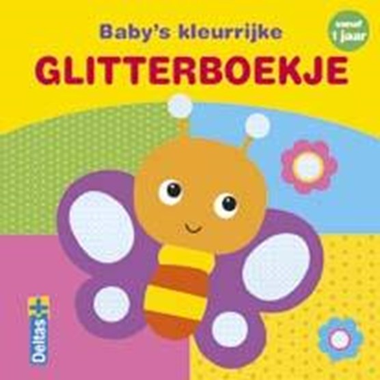 Babys kleurrijke glitterboekje vanaf 1 jaar