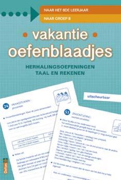 Vakantie oefenblaadjes "naar groep 8", ZNU - Paperback - 9789044736892