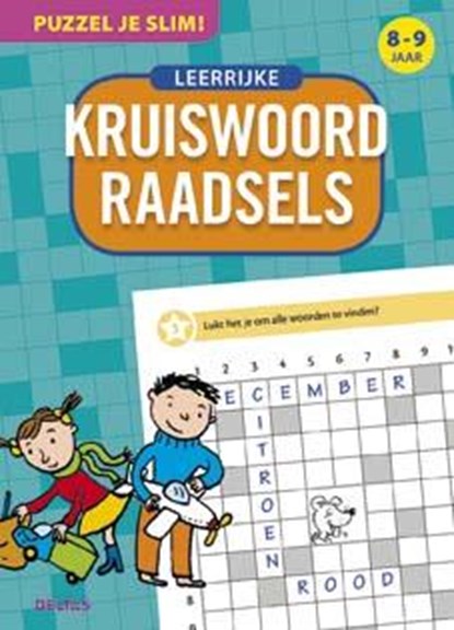Leerrijke kruiswoordraadsels 8-9 jr, niet bekend - Paperback - 9789044737783