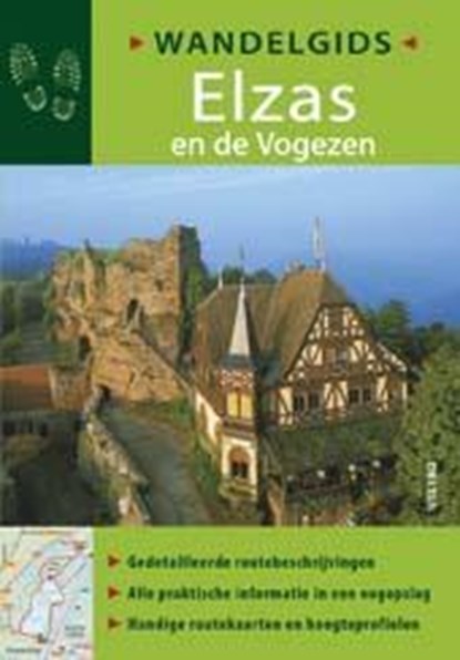 Wandelgids Elzas, Rainer D. kroll - Paperback - 9789044739848