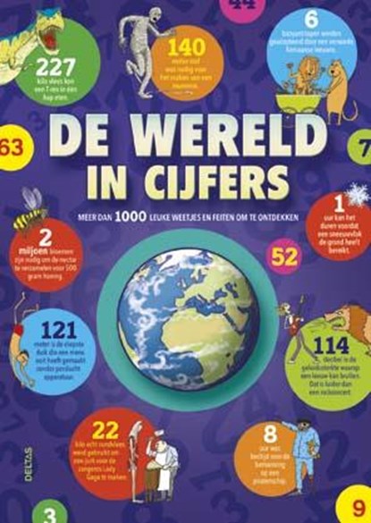 De wereld in cijfers, Steve Martin ; Clive Gifford ; Marianne Taylor - Gebonden - 9789044740929