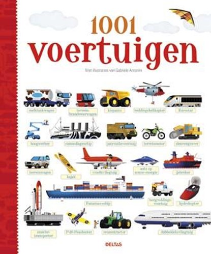 1001 voertuigen, Rachel Wilkie ; Hannah Wood - Gebonden - 9789044740974