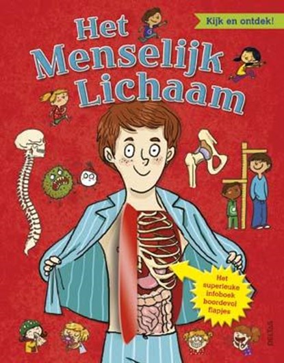 Het menselijk lichaam; kijk en ontdek!, niet bekend - Gebonden - 9789044741438
