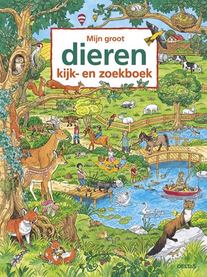 Mijn groot dieren kijk- en zoekboek, Caryad - Gebonden - 9789044741971