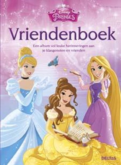 Disney Prinses vriendenboek, Disney Pixar - Paperback - 9789044742190