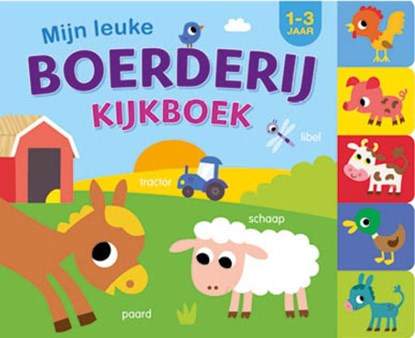 Mijn leuke boerderij kijkboek, niet bekend - Overig - 9789044742893