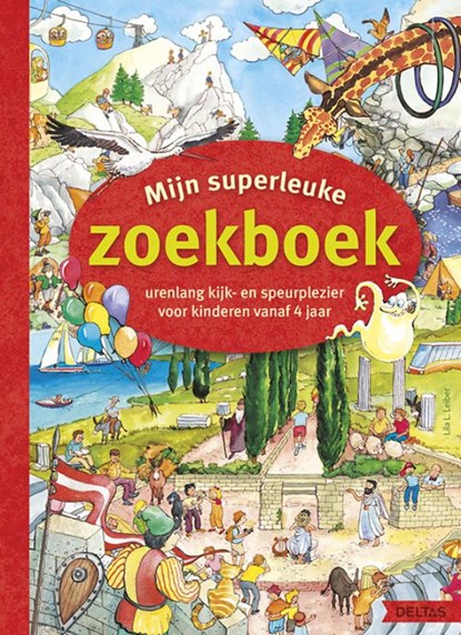 Mijn superleuke zoekboek, Lila L. Leiber - Gebonden - 9789044743487