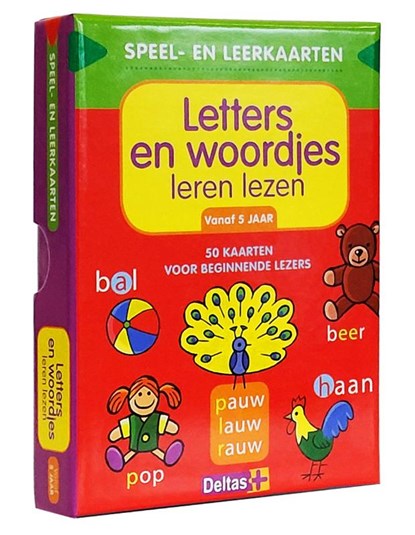 Letters en woordjes leren lezen Vanaf 5 jaar, niet bekend - Gebonden - 9789044743906