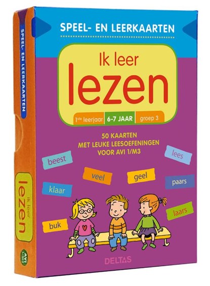 Speel- en leerkaarten - Ik leer lezen (6-7 j.), Alja Verdonck - Gebonden - 9789044743913