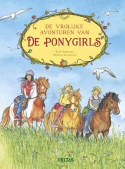 De vrolijke avonturen van de ponygirls, Ruth Gellersen ; Melanie Brockamp - Gebonden - 9789044745955
