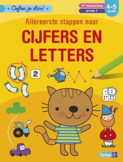 Allereerste stappen naar cijfers en letters (4-5 j.), ZNU - Paperback - 9789044746112