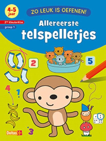 Allereerste telspelletjes (4-5 j.), ZNU - Gebonden - 9789044746150