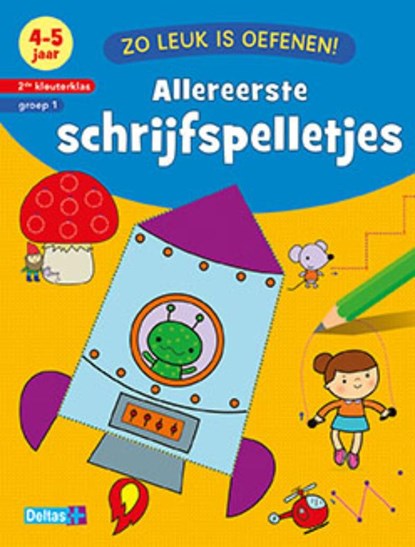 Allereerste schrijfspelletjes 4-5 jaar, ZNU - Paperback - 9789044746167