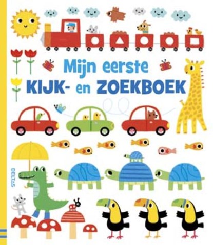 Mijn eerste kijk- en zoekboek, Fiona Watt - Gebonden - 9789044746969