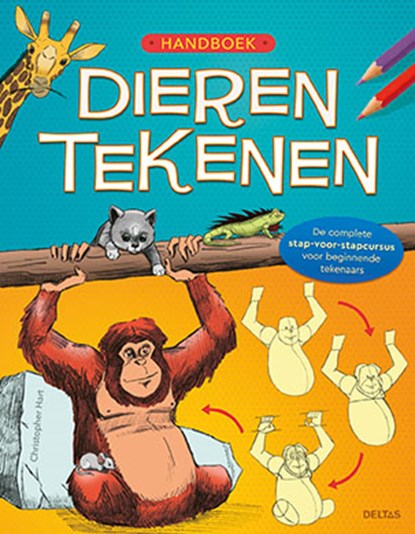 Handboek dieren tekenen, Christopher Hart - Paperback - 9789044748192