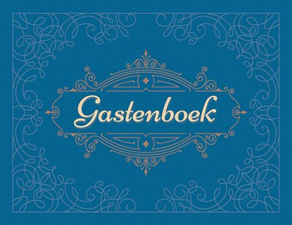 Gastenboek (blauw), niet bekend - Gebonden - 9789044748420