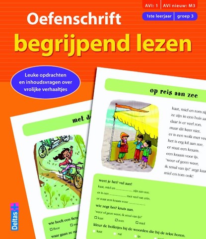 Oefenschrift begrijpend lezen (AVI:1 AVI nieuw:M3) (1ste leerjaar - groep 3), Jeroen Defauw - Paperback - 9789044749120