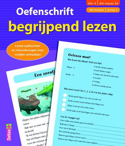 Oefenschrift begrijpend lezen (AVI:4 AVI nieuw:E4) (2de leerjaar - groep 4), Carine Aerts - Paperback - 9789044749144