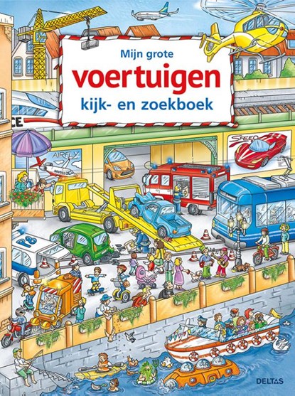 Mijn grote voertuigen kijk-en zoekboek, niet bekend - Gebonden - 9789044749441