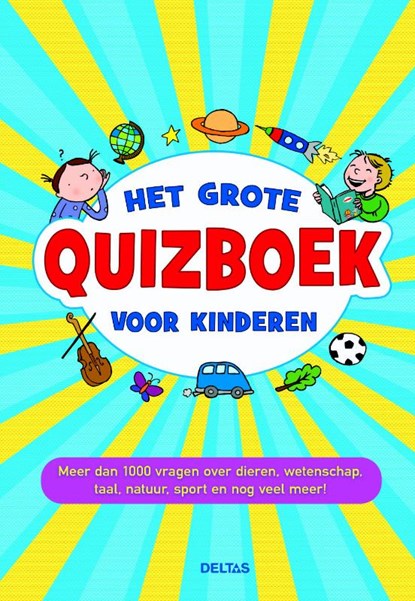 Het grote quizboek voor kinderen, Emy Geyskens ; Geert Heymans - Gebonden - 9789044749908