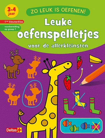 Leuke oefenspelletjes voor de allerkleinsten (3-4 j.), ZNU - Paperback - 9789044750058