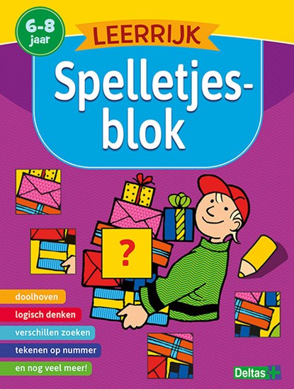 Leerrijk spelletjesblok 6-8 jaar, ZNU - Paperback - 9789044751000