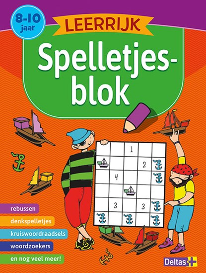 Leerrijk spelletjesblok 8-10 jaar, ZNU - Paperback - 9789044751017